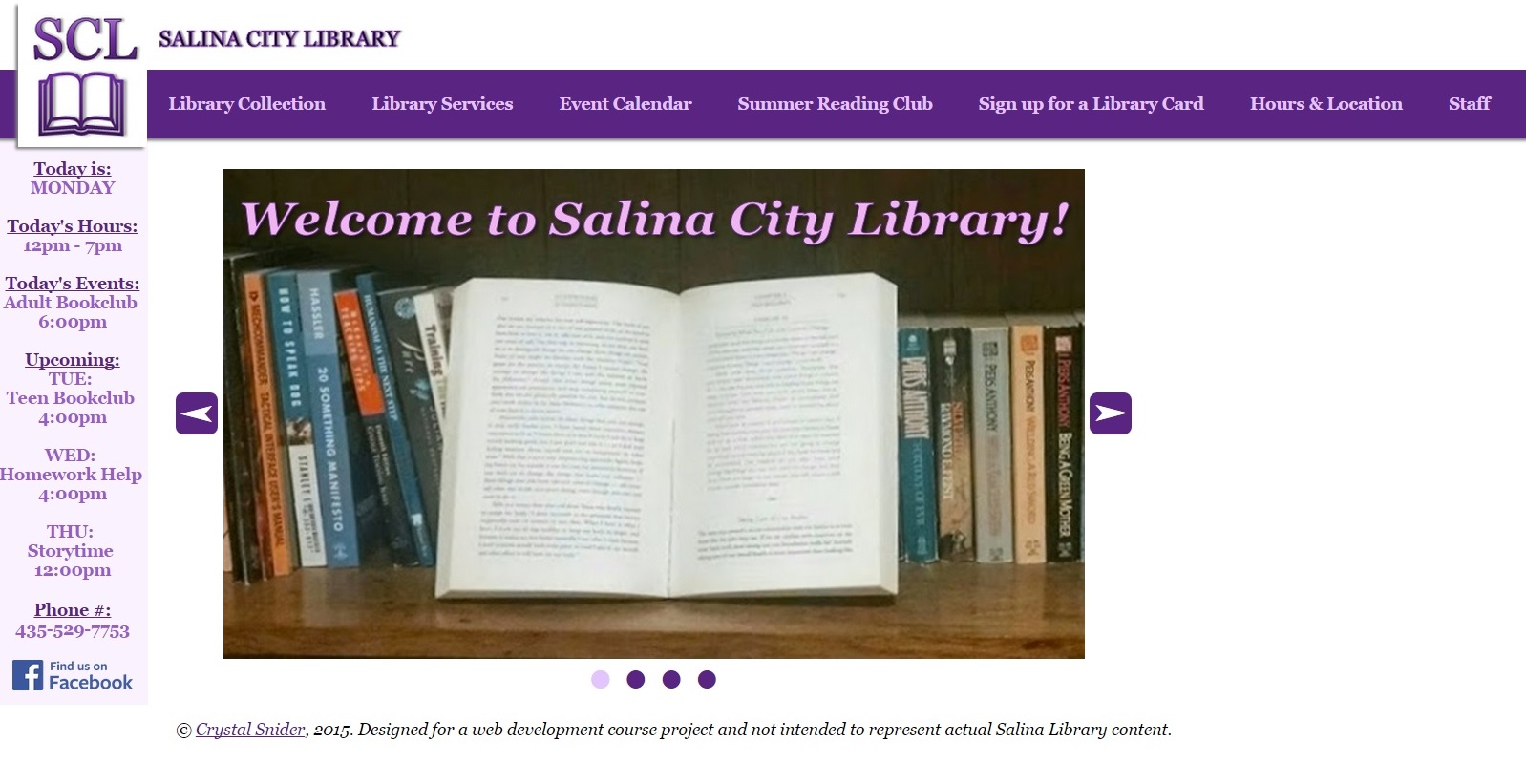 Library  Salina City